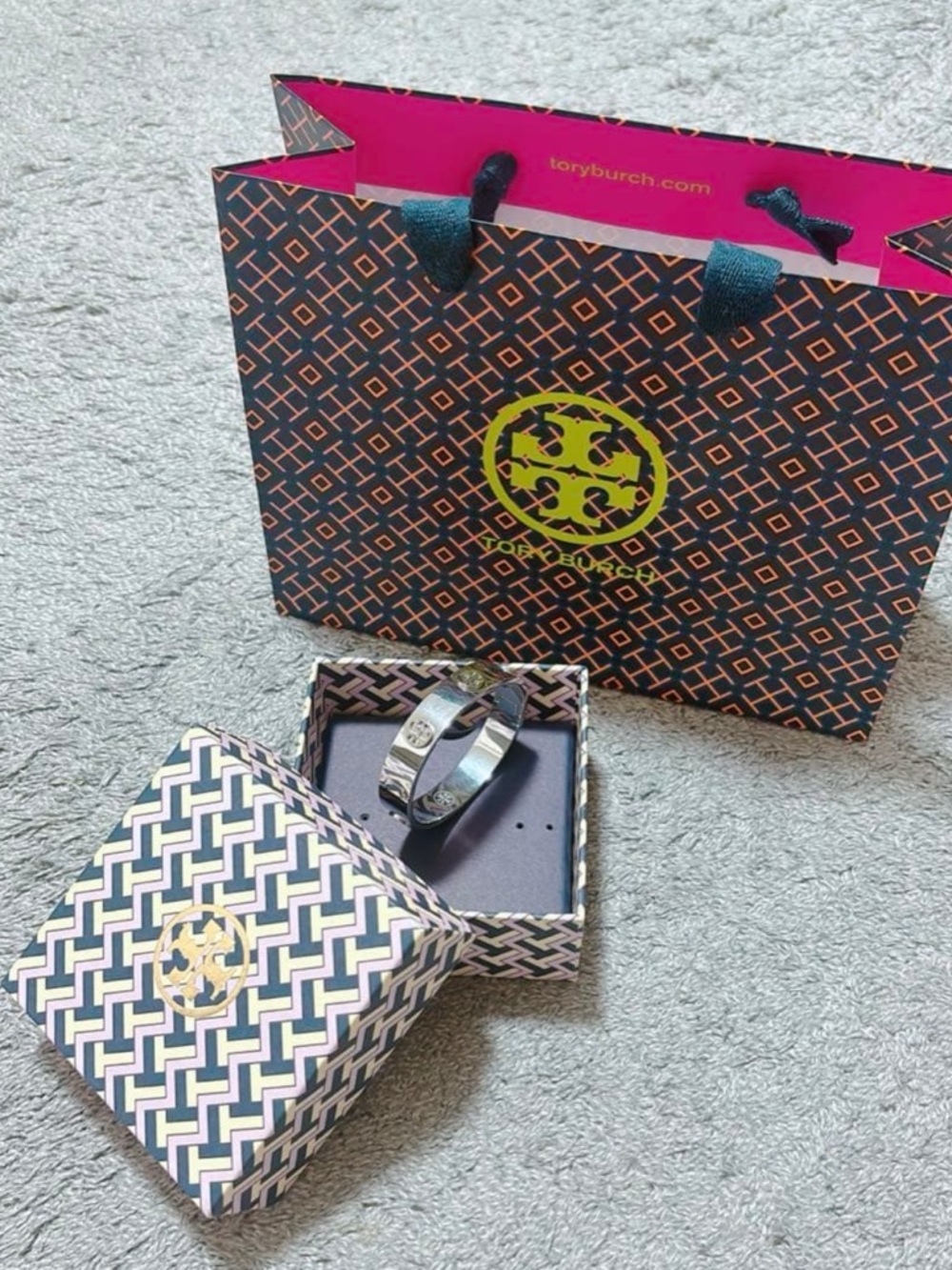 Toryburch silver bracelet